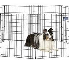 Pet Metal Dog Playpen  Small- "Free Delivery"