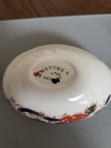 Trinket box egg shaped masons