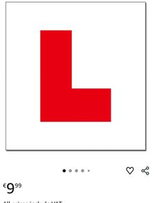 learner permit sticker