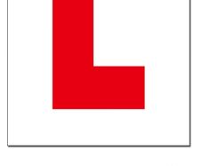 learner permit sticker