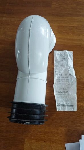 Plumbing fitting - 4 inch pan connector