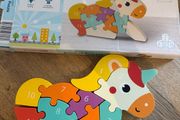 wooden animal puzzle