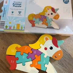 wooden animal puzzle