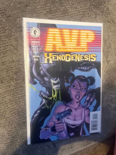 AVP and Predator Xenogenesis Comics