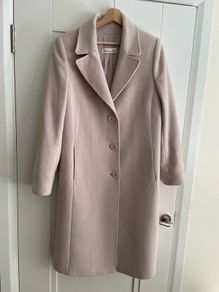 Christina Felix classic coat - mushroom