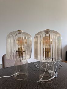 Glass Table Lamp