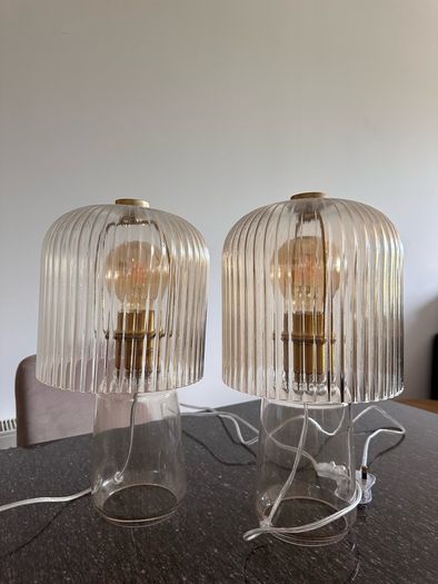 Glass Table Lamp