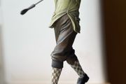 Golf Player Figurine