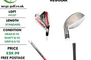 Taylormade Aeroburner Hybrid / #4 22 Degree / Matrix Speed Rul-z 70 Regular
