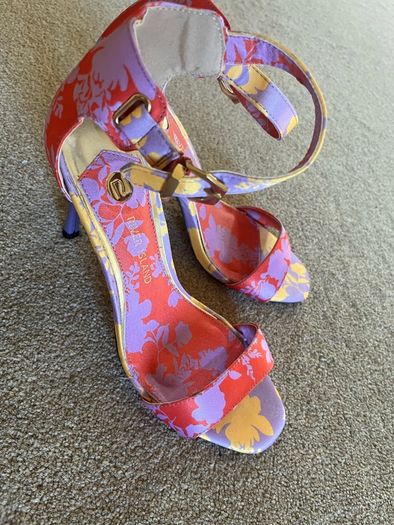 River Island dress & shoes