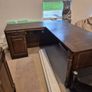 Office Desk with Wall Unit. Office Chair included. Image 4