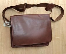 Handmade Leather Satchel Bag - Tinnakeenly