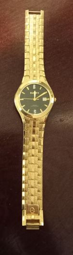 Rare Retro Elgin Lord Diamond Dial Mens Dress Watch.