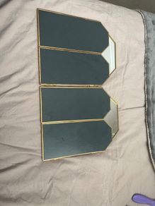 Two vanity mirrors