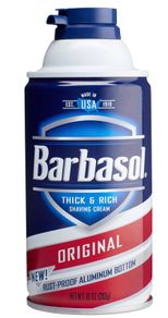 Barbasol Empty Shaving Cream Can