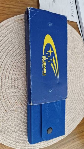 subaru world rally team prodrive gift set (rare)