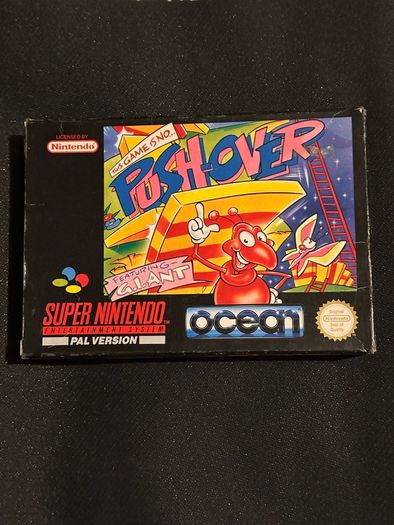 Super Nintendo retro console + games Mario