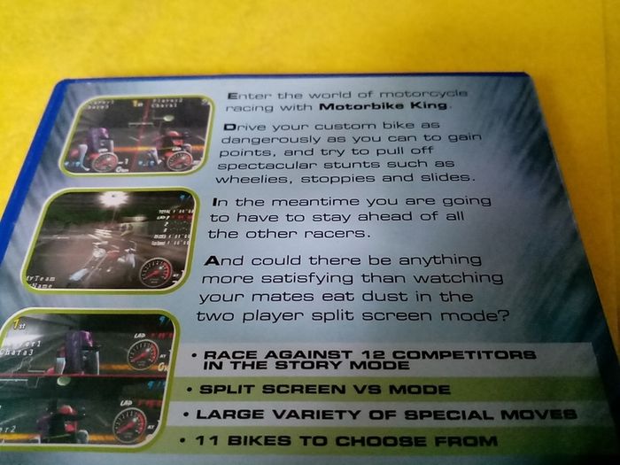 Motorbike King PlayStation 2 Ps2 Games Original