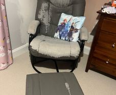 Rocking chair & footstool