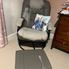 Rocking chair & footstool