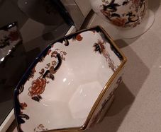 Masons Mandalay Jar with Lid & Bowl