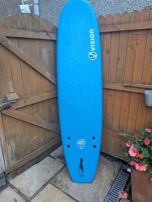 surf board 7 feet foam