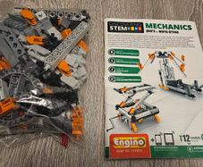 Engino Discovering STEM Mechanics set 12 in 1 Gears& Worms set