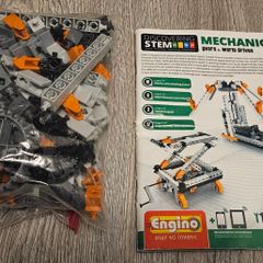 Engino Discovering STEM Mechanics set 12 in 1 Gears& Worms set