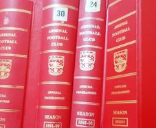 arsenal programme binders