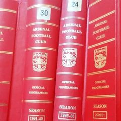 arsenal programme binders