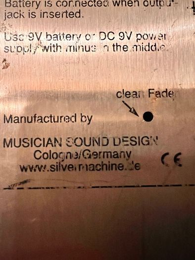 Silver Machine Earth Quake BASS Wah Wah
