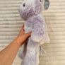 Build A Bear Purple Pawlette Pastel Purple Rabbit Plush approx. 42 cm. Used Please see photos Image 7