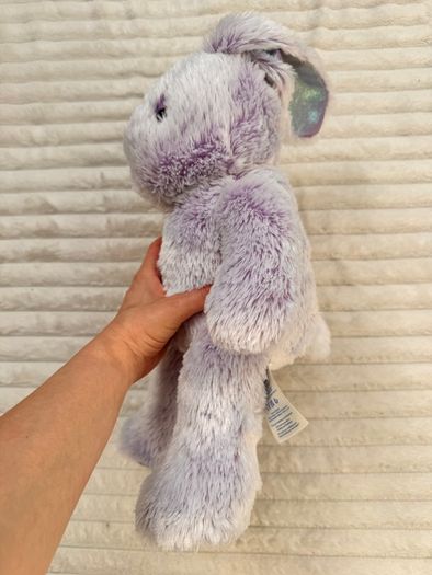 Build A Bear Purple Pawlette Pastel Purple Rabbit Plush approx. 42 cm. Used Please see photos