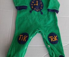 vintage TIK TOK baby grow from 70's