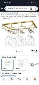 Glass Holder / Wine Glasses / At home bar