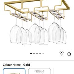 Glass Holder / Wine Glasses / At home bar