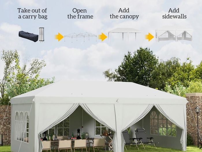 Garden Pop Up Gazebo
