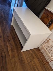 Low IKEA desk