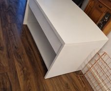 Low IKEA desk