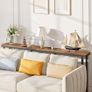 Console Table 180 cm  with Charging Station, Long Behind Sofa Table, Narrow Hallway Table Image 6