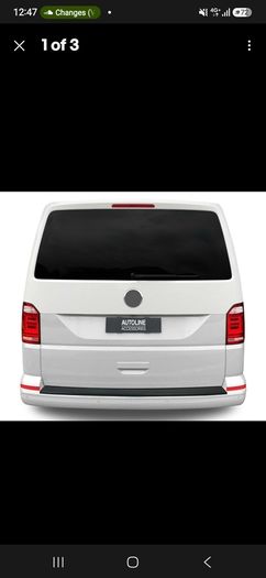 t6/t6.1 glass rear door swap for panel