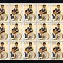 1980 Ireland Irish Music & Dance Commemorative Stamps Block of 30 Mint Never Hinged (MNH) Image 2