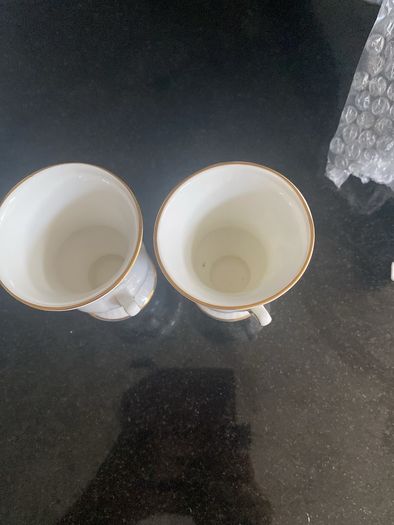 Aynsley pair of Pembroke small vases