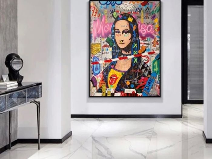 Art Poster DIY Mona Lisa Cross Stitch Diamond Embroidery