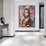 Art Poster DIY Mona Lisa Cross Stitch Diamond Embroidery Image 2