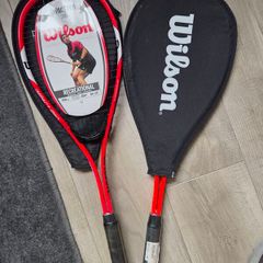 squash rackets x2 wilson impact pro 300