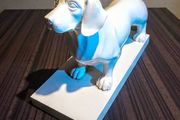 Heavy Dachshund statue 20cm