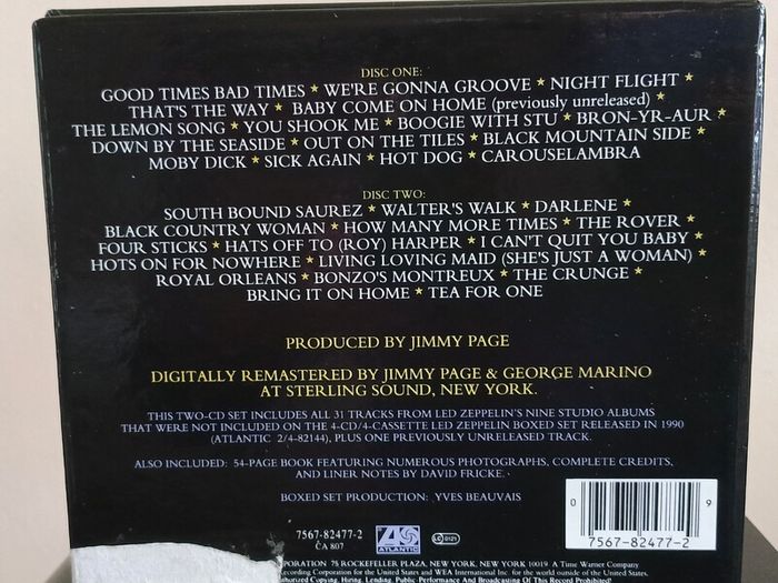 Led Zeppelin Boxed Set 2 2 CD Box Set