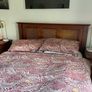 Headboard and two matching lockers Image 3