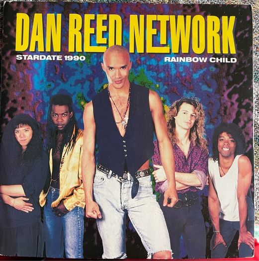 Dan reed network. Stardate 1990 picture sleeve vinyl record single in vg+ condition